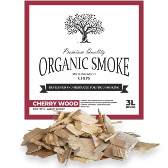 Organic Smoke – dimni čips iz češnjevega lesa 2 L