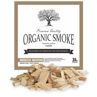 Organic Smoke – dimni čips iz bukovega lesa 3 L