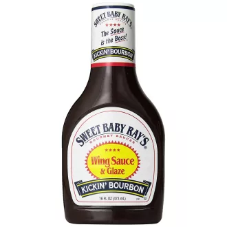 Sweet Baby Ray's Kickin' Bourbon BBQ omaka 473ml
