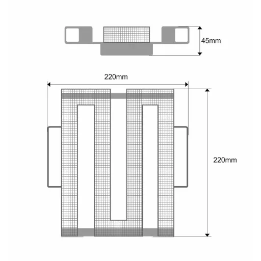 Grilldepot – generator dima 220 × 220 × 45 mm