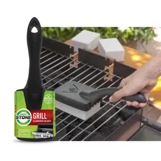 Grilldepot – čistilni kamen za žar rešetko z držalom