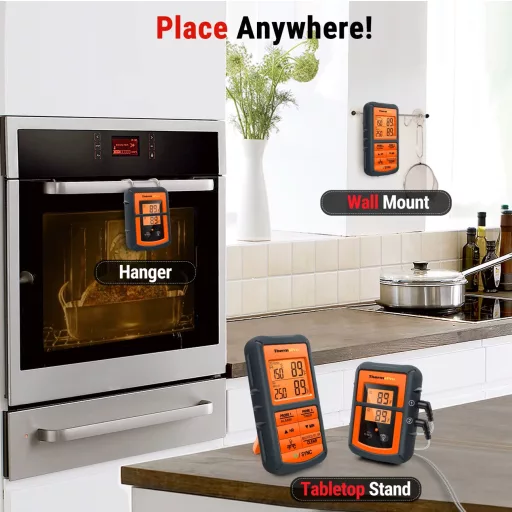 ThermoPro TP08C – digitalni termometer za notranjo temperaturo z 2 sondama