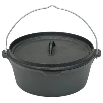 Grilldepot – litoželezna posoda Dutch Oven, 25,5 cm