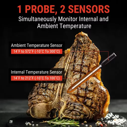 ThermoPro TP960 TempSpike – brezžični termometer za notranjo temperaturo z 1 sondo