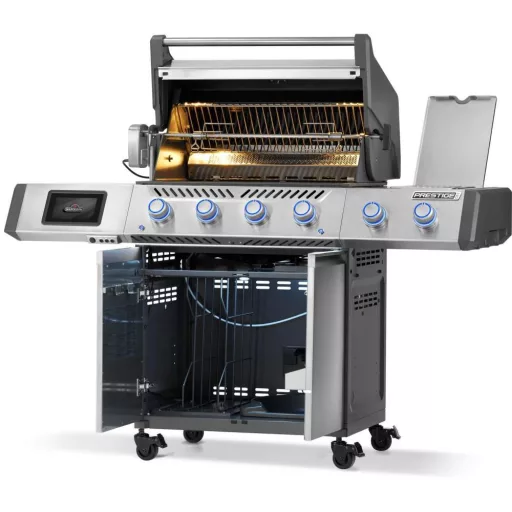 DEMO Napoleon Prestige PRO 500 WIFI gázgrill rozsdamentes acél